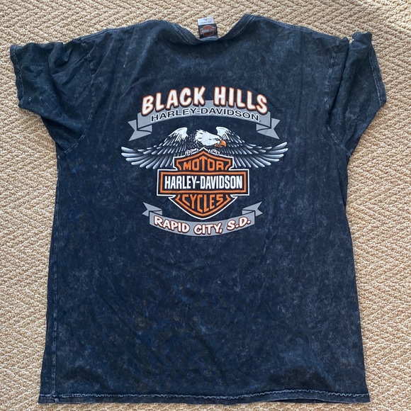 EUC Vintage Style 2015 Harley Davidson T-shirt - Picture 4 of 5